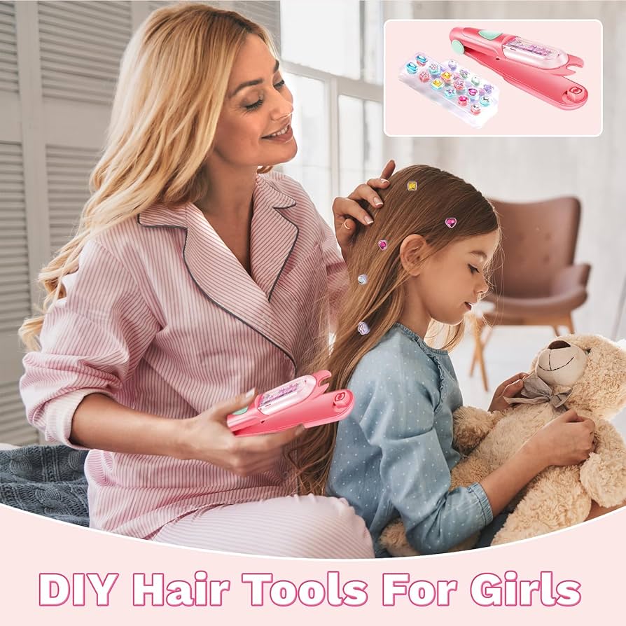 ヘアアクセサリー SK Amazon | kidzkube ヘアジェムスタンプキット キラキラヘア